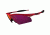 Oakley M-Frame Hybrid Sunglasses - Crystal Red Frame w/ + Red Iridium Lenses 09-198
