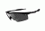 Oakley M-Frame Strike Rx Sunglasses w/ Sport Implant - Jet Black Frame 