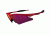 Oakley M-Frame Sweep Sunglasses - Crystal Red Frame w/ + Red Iridium Lenses 09-192