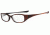 Oakley Macchiato 4.0 Dark Red Eyeglass Frames w/ Blank Lenses 12-043