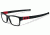 Oakley Marshal Mens Eyeglasses, Black/Ferrari Red Frame, 51mm OX8034-0951
