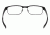 Oakley Metal Plate Eyeglasses Frame, Size 53 - Matte Black 22-198