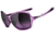 Oakley Obsessed Sunglasses - Crystal Iris Frame and Black Violet Gradient Lens OO9192-11