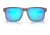 Oakley OO4123 Sunglasses 412307-55 - Matte Gunmetal Frame, Prizm Sapphire Polarized Lenses