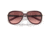 Oakley OO4129 Split Time Sunglasses - Women's, Crystal Raspberry Frame, G40 Black Gradient Lenses, 412902-58