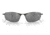 Oakley OO4141 Whisker Sunglasses - Mens, Carbon Frame, Prizm Black Lens, 60, OO4141-414101-60