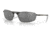 Oakley OO4141 Whisker Sunglasses - Mens, Carbon Frame, Prizm Black Lens, 60, OO4141-414101-60