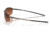 Oakley OO4141 Whisker Sunglasses - Mens, Pewter Frame, Prizm Brown Gradient Lens, 60, OO4141-414109-60