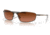 Oakley OO4141 Whisker Sunglasses - Mens, Pewter Frame, Prizm Brown Gradient Lens, 60, OO4141-414109-60