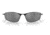 Oakley OO4141 Whisker Sunglasses - Mens, Satin Black Frame, Prizm Black Polarized Lens, 60, OO4141-414103-60