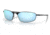 Oakley OO4141 Whisker Sunglasses - Men's, Satin Black Frame, Prizm Deep Water Polarized Lens, 60, OO4141-414111-60