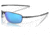 Oakley OO4141 Whisker Sunglasses - Mens, Satin Black Frame, Prizm Sapphire Lens, 60, OO4141-414114-60
