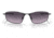 Oakley OO4141 Whisker Sunglasses - Mens, Satin Light Steel Frame, Prizm Grey Gradient Lens, 60, OO4141-414108-60