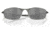 Oakley OO4141 Whisker Sunglasses - Mens, Satin Olive Frame, Prizm Black Lens, 60, OO4141-414112-60