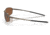 Oakley OO4141 Whisker Sunglasses - Men's, Satin Pewter Frame, Prizm Tungsten Polarized Lens, 60, OO4141-414113-60