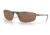 Oakley OO4141 Whisker Sunglasses - Mens, Satin Pewter Frame, Prizm Tungsten Polarized Lens, 60, OO4141-414113-60