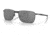 Oakley OO4142 Ejector Sunglasses - Men's, Satin Black Frame, Prizm Black Lens, 58, OO4142-414201-58
