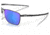 Oakley OO4142 Ejector Sunglasses - Mens, Satin Black Frame, Prizm Sapphire Polarized Lens, 58, OO4142-414216-58