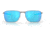 Oakley OO4142 Ejector Sunglasses - Mens, Satin Chrome Frame, Prizm Sapphire Lens, 58, OO4142-414204-58