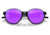 Oakley OO4144 Coinflip Sunglasses - Mens, Polished Black Frame, Prizm Violet Lens, 53, OO4144-414406-53