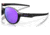Oakley OO4144 Coinflip Sunglasses - Men's, Polished Black Frame, Prizm Violet Lens, 53, OO4144-414406-53