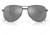 Oakley OO4147 Contrail Sunglasses - Mens, Satin Black Frame, Prizm Black Polarized Lens, 57, OO4147-414704-57