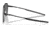 Oakley OO4147 Contrail Sunglasses - Mens, Satin Black Frame, Prizm Black Polarized Lens, 57, OO4147-414704-57