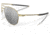 Oakley OO4147 Contrail Sunglasses - Mens, Satin Gold Frame, Prizm Black Lens, 57, OO4147-414713-57