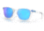 Oakley OO9018 Ojector Sunglasses - Mens, Matte Clear Frame, Prizm Sapphire Lens, 55, OO9018-901811-55