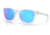 Oakley OO9018 Ojector Sunglasses - Mens, Polished Clear Frame, Prizm Sapphire Lens, 55, OO9018-901802-55