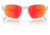 Oakley OO9019A Plazma A Sunglasses - Mens, Polished White Frame, Prizm Ruby Lens, Asian Fit, 59, OO9019A-901906-59