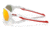 Oakley OO9019A Plazma A Sunglasses - Mens, Polished White Frame, Prizm Ruby Lens, Asian Fit, 59, OO9019A-901906-59