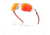 Oakley OO9019A Plazma A Sunglasses - Mens, Polished White Frame, Prizm Ruby Lens, Asian Fit, 59, OO9019A-901906-59