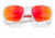Oakley OO9019A Plazma A Sunglasses - Mens, Polished White Frame, Prizm Ruby Lens, Asian Fit, 59, OO9019A-901906-59