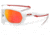 Oakley OO9019A Plazma A Sunglasses - Mens, Polished White Frame, Prizm Ruby Lens, Asian Fit, 59, OO9019A-901906-59