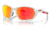 Oakley OO9019A Plazma A Sunglasses - Mens, Polished White Frame, Prizm Ruby Lens, Asian Fit, 59, OO9019A-901906-59