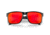 Oakley OO9102 Holbrook Sunglasses, Matte Black Frame, Prizm Ruby Lenses, OO9102-9102E2-55