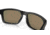 Oakley OO9102 Holbrook Sunglasses, Matte Black Frame, Prizm Ruby Lenses, OO9102-9102E2-55