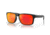 Oakley OO9102 Holbrook Sunglasses, Matte Black Frame, Prizm Ruby Lenses, OO9102-9102E2-55