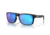 Oakley OO9102 Holbrook Sunglasses, Matte Black Frame, Prizm Sapphire Polarized Lenses, OO9102-9102F0-55