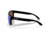 Oakley OO9102 Holbrook Sunglasses, Matte Black Frame, Prizm Violet Lenses, OO9102-9102K6-55