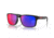 Oakley OO9102 Holbrook Sunglasses, Matte Black Frame, Red Idrium Lenses, OO9102-36