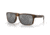 Oakley OO9102 Holbrook Sunglasses, Matte Brown Tortoise Frame, Prizm Black Lenses, OO9102-9102F4-55