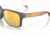 Oakley OO9102 Holbrook Sunglasses, Matte Carbon Frame, Prizm 24K Polarized Lens, 55, OO9102-9102W4-55