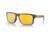 Oakley OO9102 Holbrook Sunglasses, Matte Carbon Frame, Prizm 24K Polarized Lens, 55, OO9102-9102W4-55