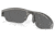 Oakley OO9153 Half Jacket 2.0 A Sunglasses - Mens, Lead Frame, Prizm Black Lens, Asian Fit, 62, OO9153-915329-62