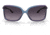 Oakley OO9230 Wildrye Sunglasses - Womens, Matte Cyan/Purple Colorshift Frame, Prizm Grey Gradient Lens, 61, OO9230-923006-61