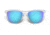 Oakley OO9245 Frogskins A Sunglasses - Mens, Crystal Clear Frame, Prizm Sapphire Lens, Asian Fit, 54, OO9245-9245A7-54