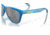 Oakley OO9245 Frogskins A Sunglasses - Men's, Hi Res Polished Sapphire Frame, Prizm Black Lens, Asian Fit, 54, OO9245-9245C9-54