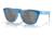 Oakley OO9245 Frogskins A Sunglasses - Mens, Hi Res Polished Sapphire Frame, Prizm Black Lens, Asian Fit, 54, OO9245-9245C9-54